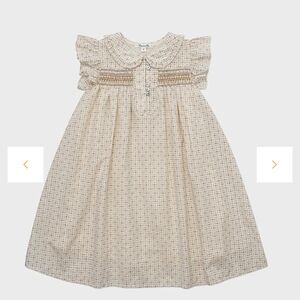 Elegant Cream Kids Formal Dress